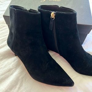 Suede J.crew booties size 7